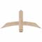 Ekena Millwork Bellingham Smooth Timber Gable Bracket, Douglas Fir, 36"W x 16"H x 1 1/2"D x 3 1/2"F, 11/12 Pitch GBW036X16X0204BEL00SDF - alternate 1